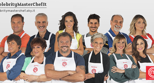 Celebrity Masterchef 2, il cast ufficiale