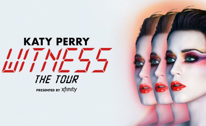 Katy Perry, Witness Tour: scaletta ufficiale del concerto