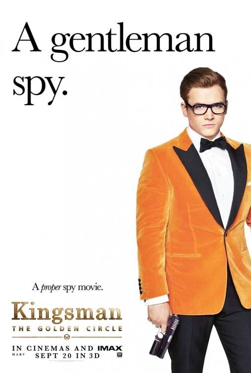 Kingsman: Il Cerchio d’Oro – nuovi poster ufficiali