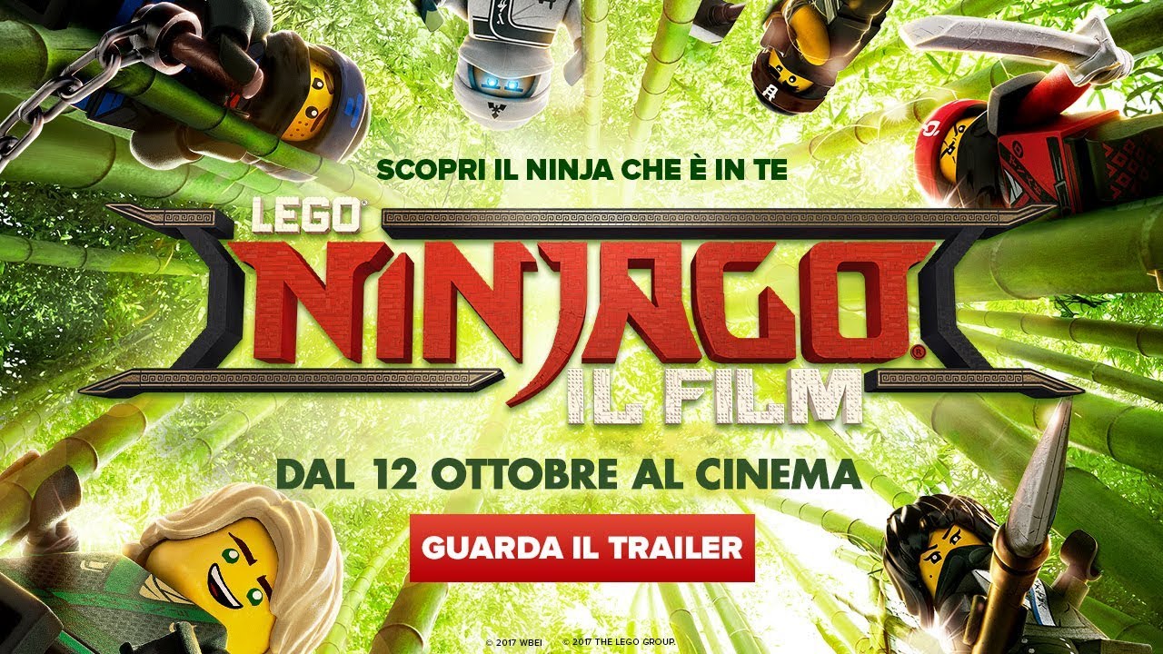 LEGO® NINJAGO® Il film DAL 12 OTTOBRE AL CINEMA