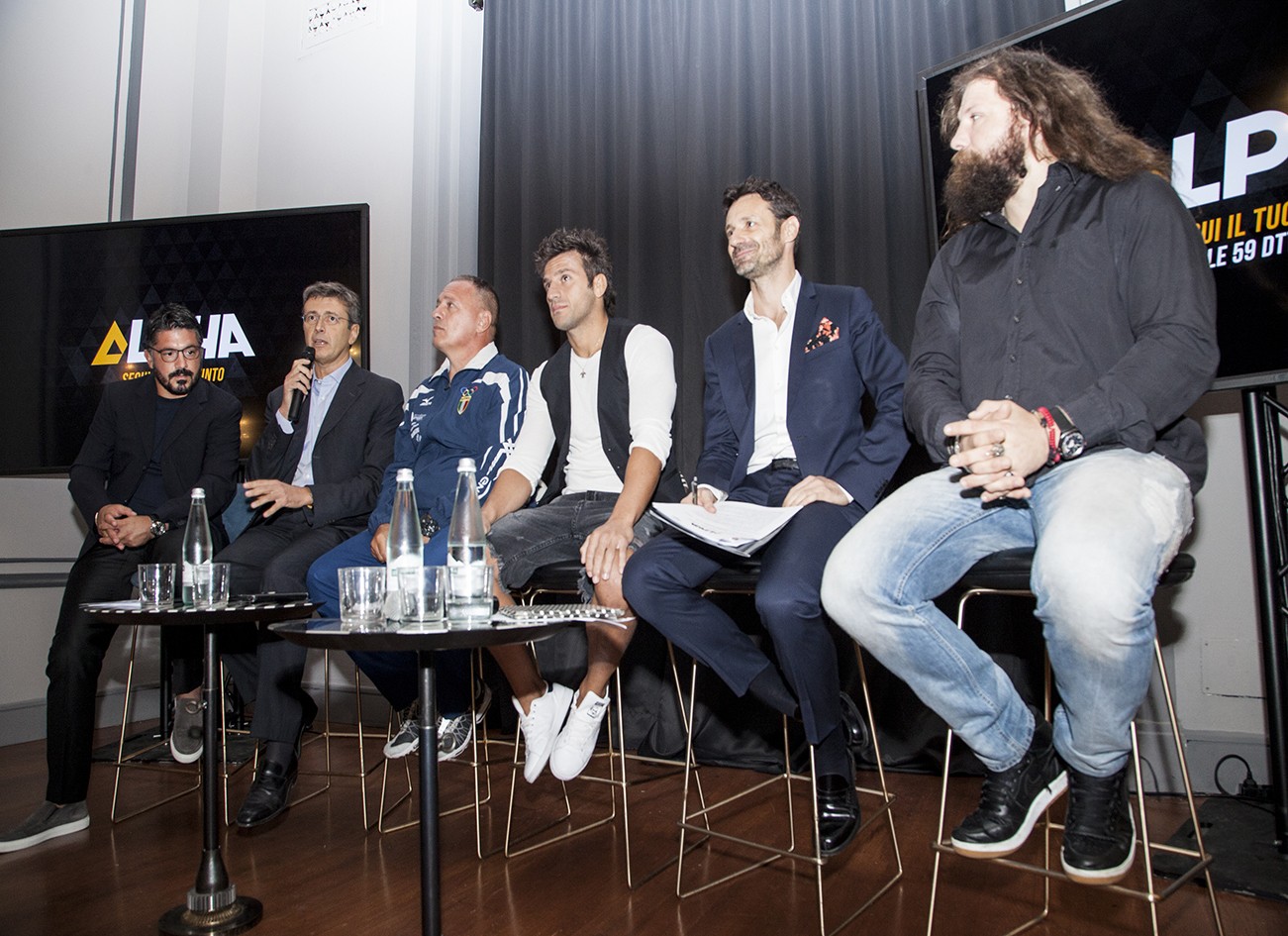 Alpha: palinsesto completo. Martin Castrogiovanni, Gennaro Gattuso, Gianni e Marco Maddaloni i primi uomini del canale 59