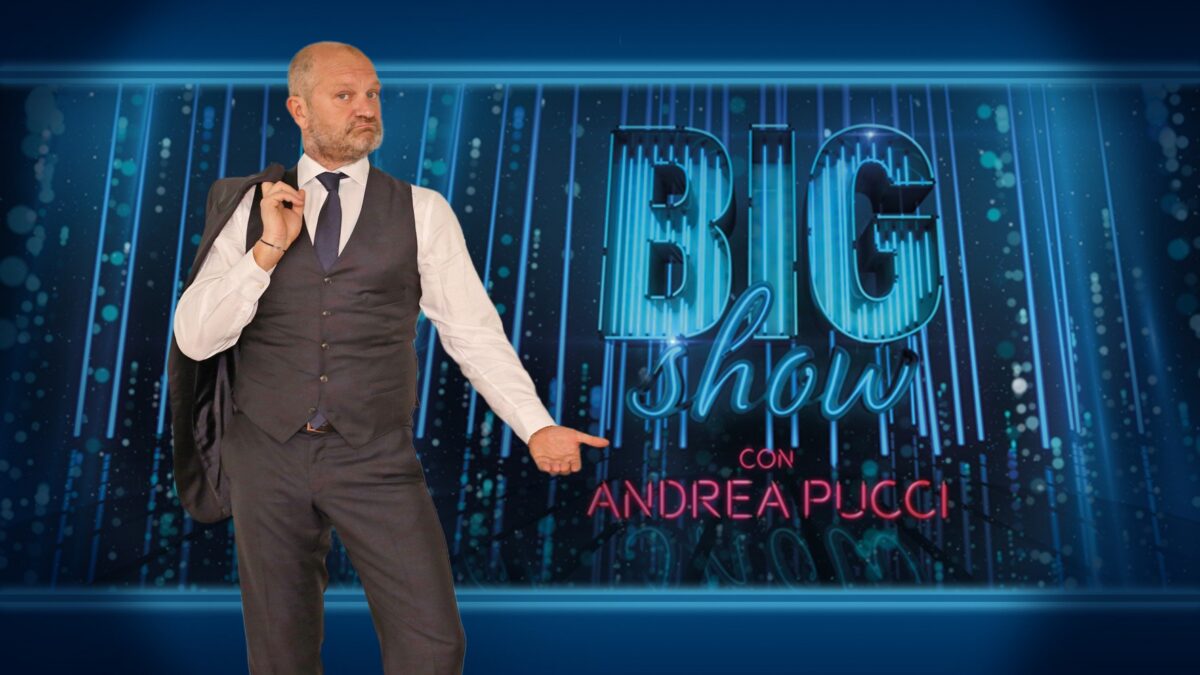 Big Show Italia, Pucci showman arriva su Italia1 per quattro puntate