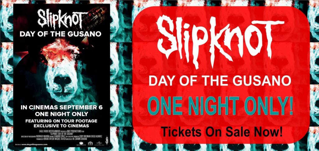 Slipknot, Day Of The Gusano al cinema in Settembre: l’elenco delle sale italiane