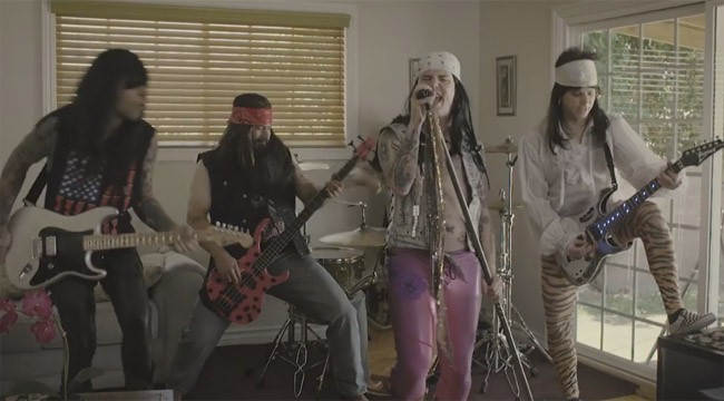 Steel Panther: gli Stone Sour li imitano nel nuovo videoclip