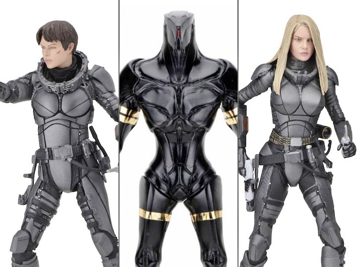 Valerian e la città dei mille pianeti: le action figures “NECA” del film di Luc Besson