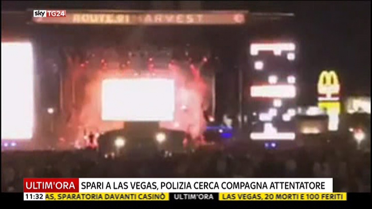 Sparatoria a Las Vegas, gli speciali in diretta tv
