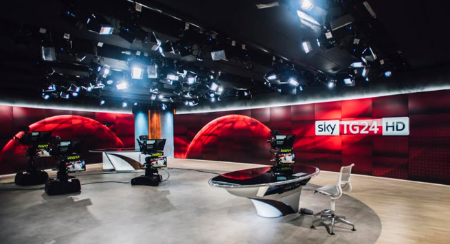 Sky Tg24 trasloca a Milano e si rinnova: da lunedì 30 ottobre nuovo studio
