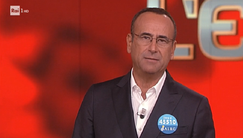 L’Eredità, torna Carlo Conti: “Fabrizio Frizzi è il padrone di casa, io il supplente”