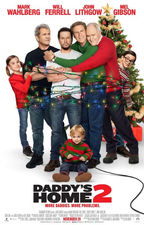 Daddy’s Home 2: locandine ufficiali del sequel con Mark Wahlberg e Will Ferrell