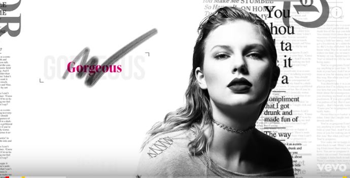 Taylor Swift, Gorgeous: testo, traduzione e lyric video