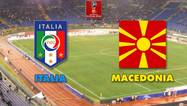 Italia-Macedonia, qualificazioni Mondiali 2018: diretta su Rai1