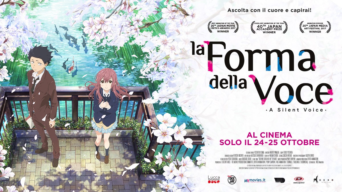 La forma della voce: trailer italiano dell’evento anime al cinema il 24 e 25 ottobre
