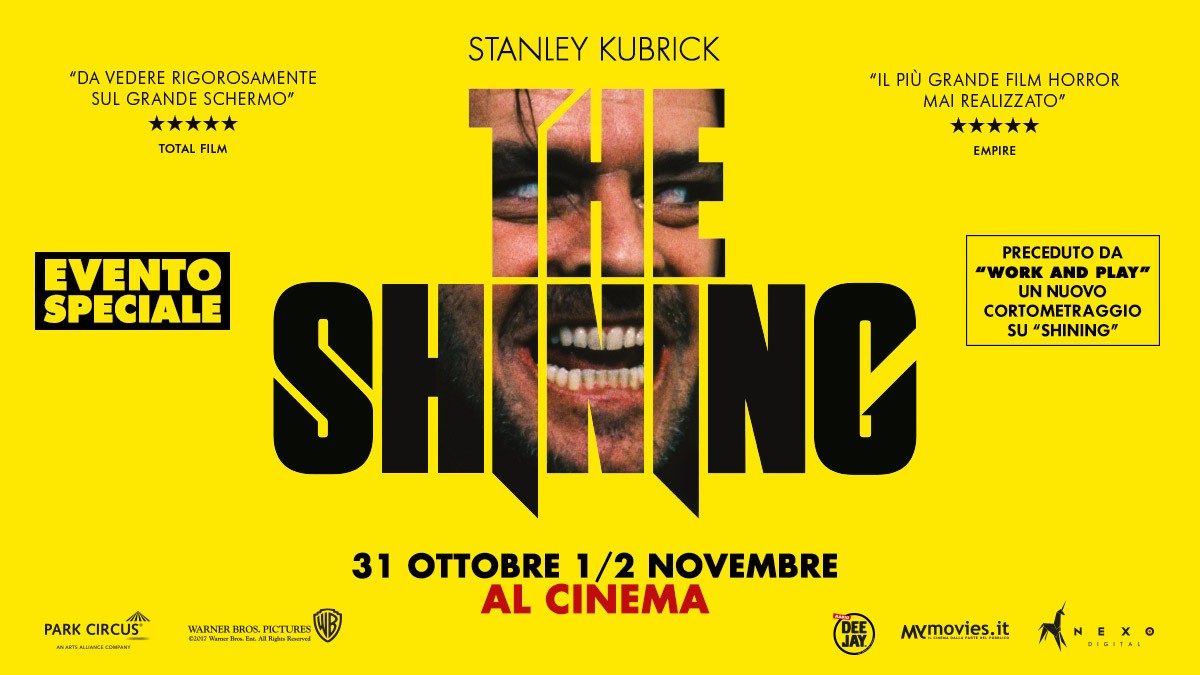 Shining: trailer e poster dell’evento speciale al cinema dal 31 ottobre al 2 novembre