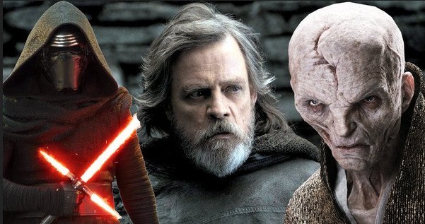 Star Wars 8: nuovi dettagli ufficiali su Luke, Snoke e Kylo Ren