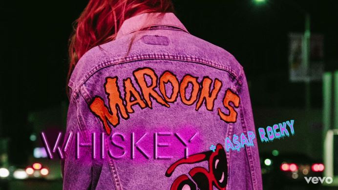 Maroon 5 feat A Rocky, Whiskey: testo, traduzione e audio