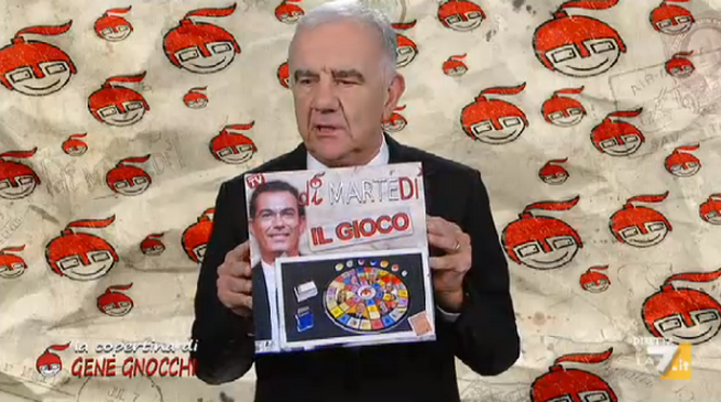 Gene Gnocchi a DiMartedì del 28 novembre 2017 (VIDEO)