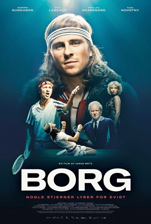 Borg McEnroe: nuovi poster del biopic sportivo con Shia LaBeouf