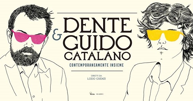 Dente e Guido Catalano in tour con “Contemporaneamente insieme”