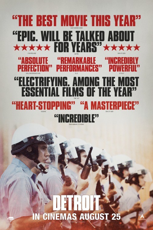Detroit: nuove locandine del film di Kathryn Bigelow