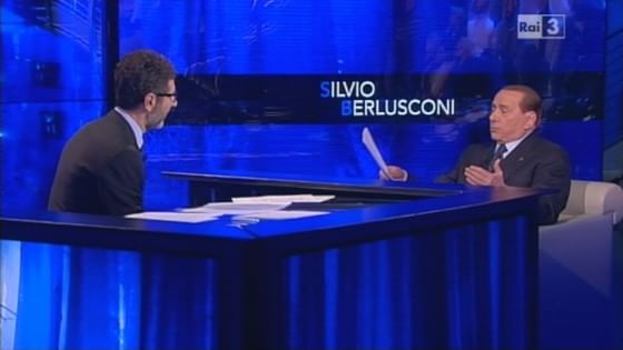 Stasera in tv, 26 novembre 2017: Che Tempo che Fa (con Berlusconi), Non è l’Arena, Rosy Abate