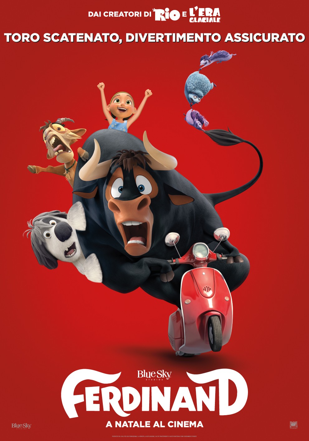 Ferdinand: nuove locandine e foto del film d’animazione Blue Sky Studios