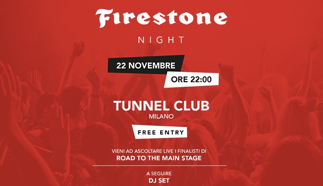 Firestone Night alla Milano Music Week