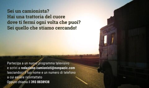 Camionisti, un format tv li arruola per una mappa delle migliori trattorie d’Italia