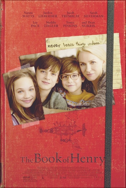Il Libro di Henry: locandine del film di Colin Trevorrow