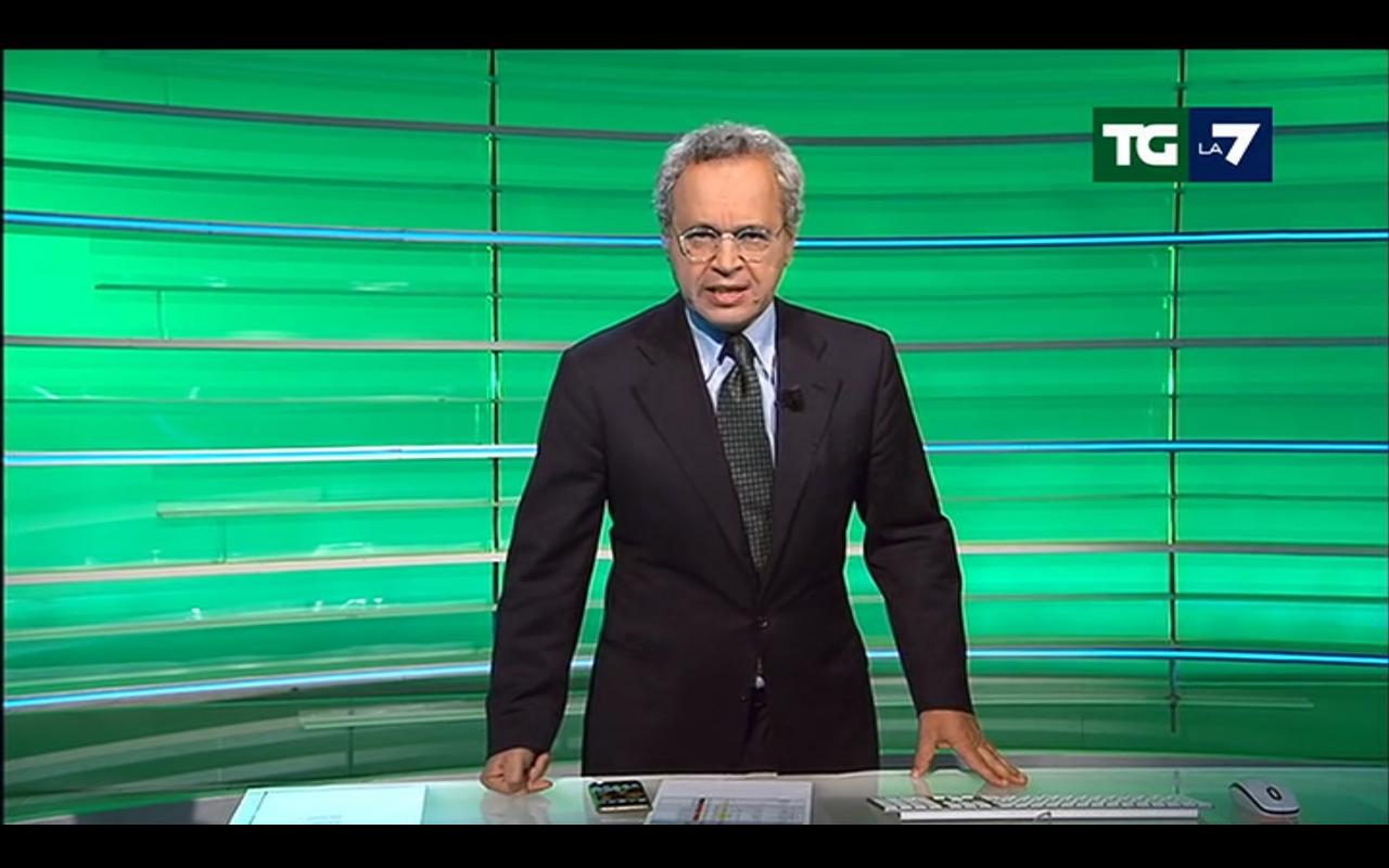 Errori tecnici al Tg La7, Enrico Mentana: “La compagine tecnica sarà a ranghi più ridotti”