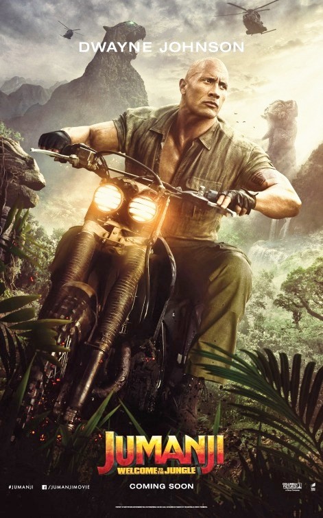 Jumanji: Benvenuti nella giungla – nuove locandine ufficiali di “Jumanji 2”