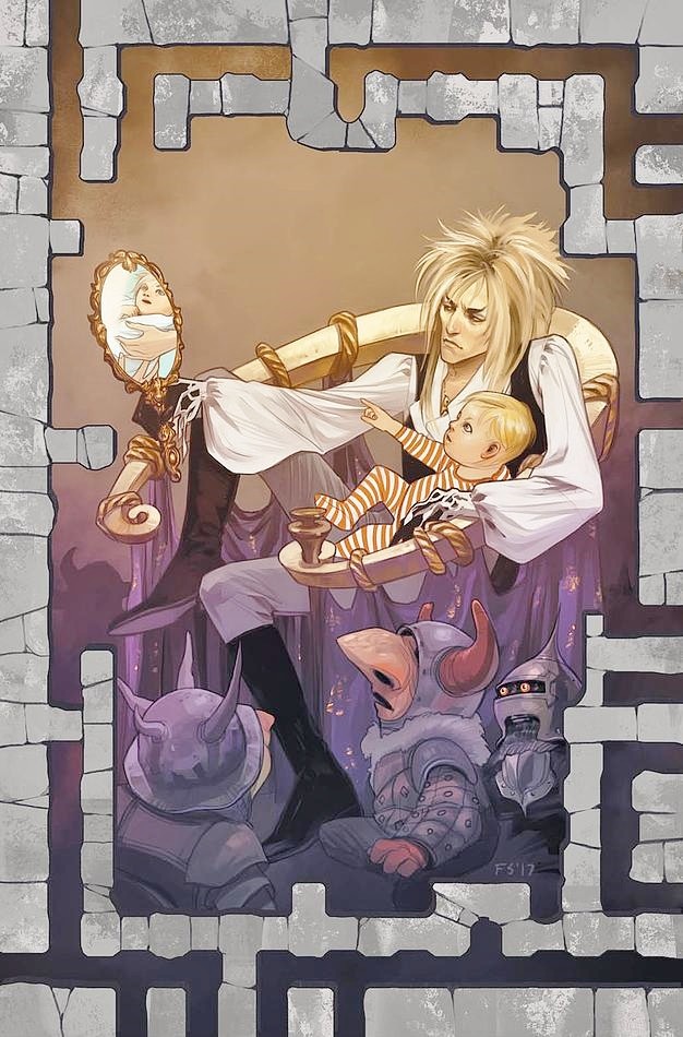 Labyrinth: cover del fumetto prequel sulle origini del Re dei Goblin