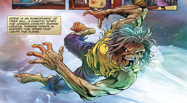 Iron Maiden, il fumetto di Eddie: abbiamo letto il primo numero