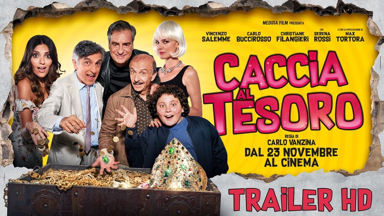 CACCIA AL TESORO dei Fratelli Vanzina – Trailer ufficiale #1 (Al cinema dal 23 novembre)