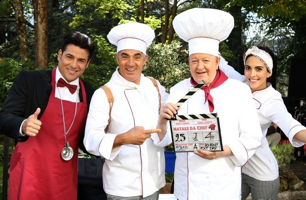 Natale da Chef: foto del film con Massimo Boldi