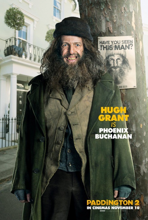 Paddington 2: nuove locandine con Hugh Grant