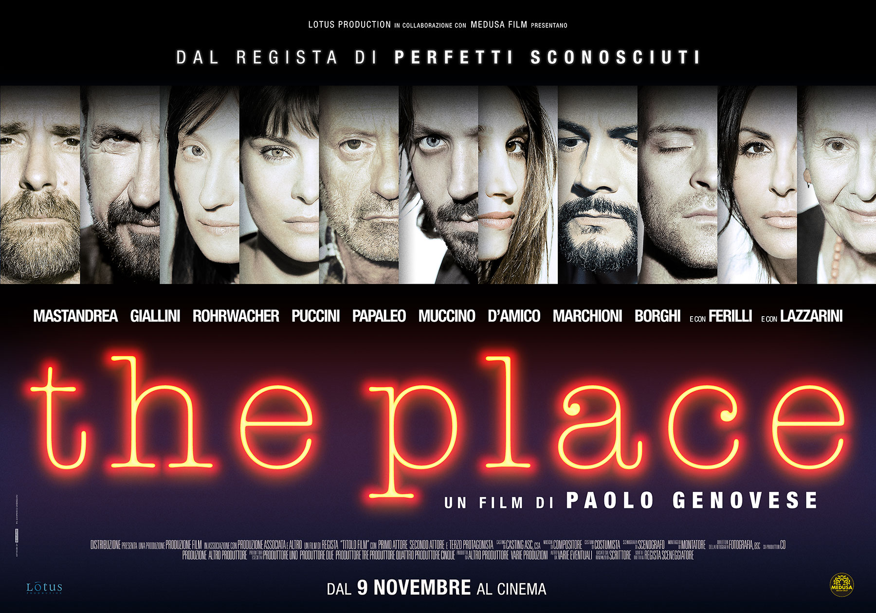 Box Office Italia, The Place fa suo il primato con 1.7 milioni di euro