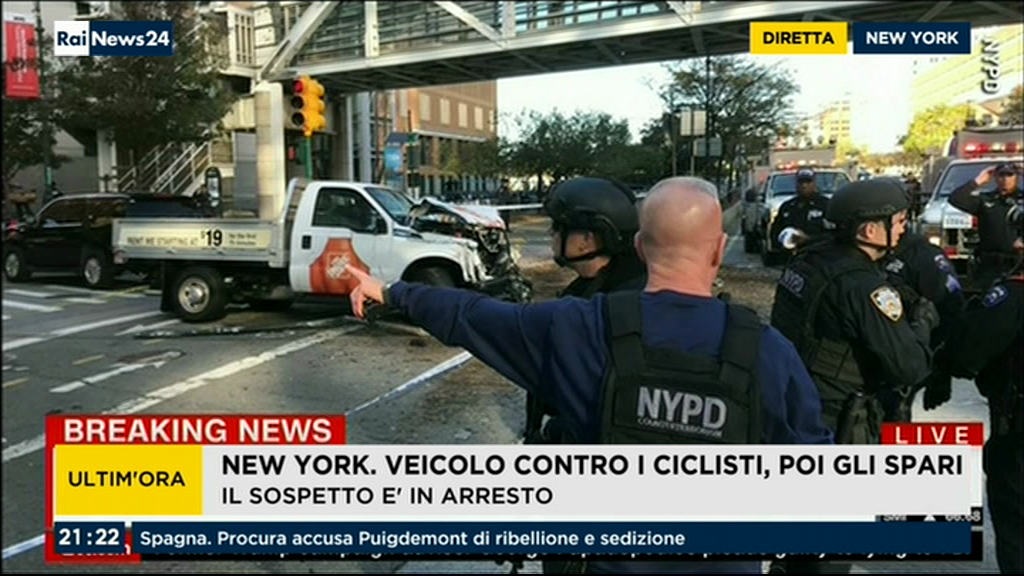 Attentato a New York: come è cambiata la programmazione tv il 31 ottobre 2017
