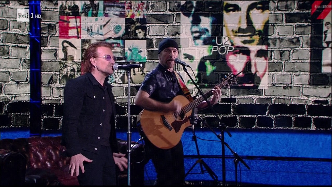 U2, l’esibizione a Che Tempo Che Fa (VIDEO)