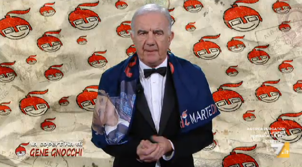 Gene Gnocchi a DiMartedì del 12 dicembre 2017 (VIDEO)
