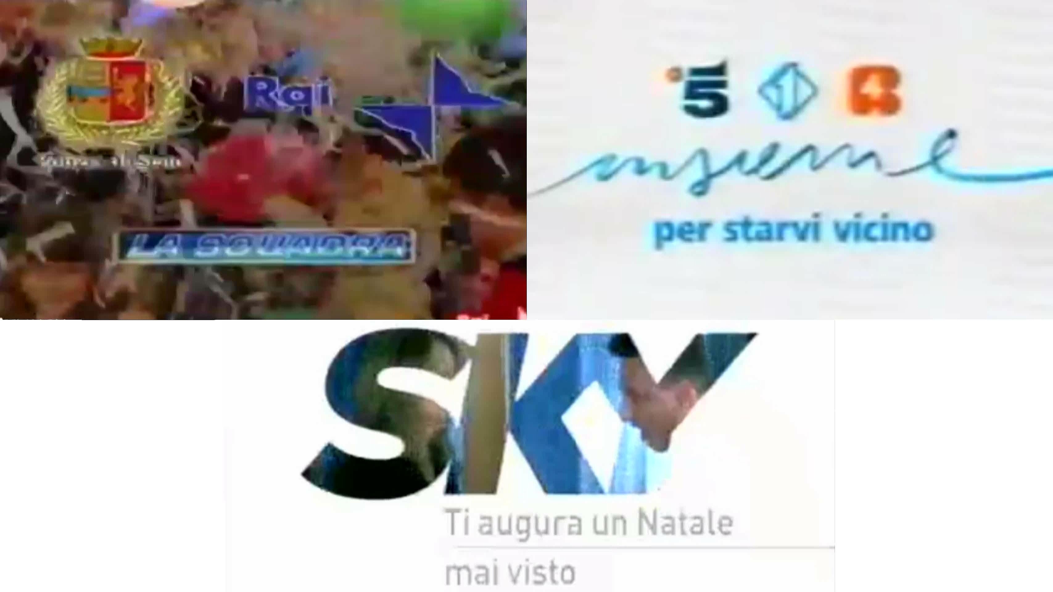 La storia degli auguri natalizi Rai, Mediaset e Sky: 2003 (VIDEO)