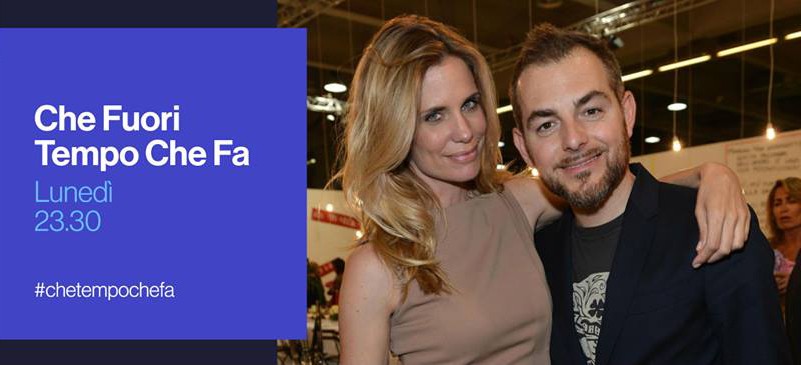 Che Fuori Tempo Che Fa, Daniele e Filippa ospiti di Fazio