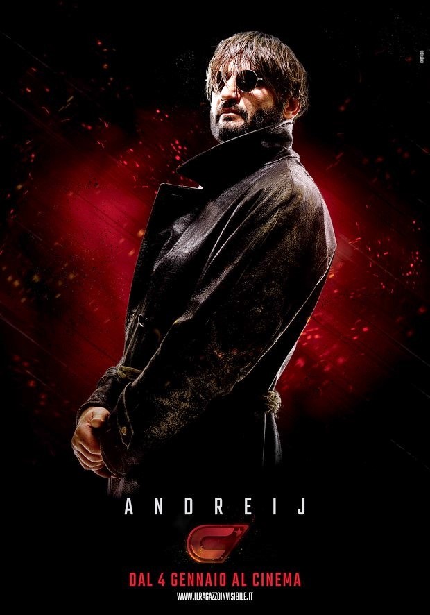 Il Ragazzo Invisibile – Seconda Generazione: nuovi character poster del sequel di Gabriele Salvatores