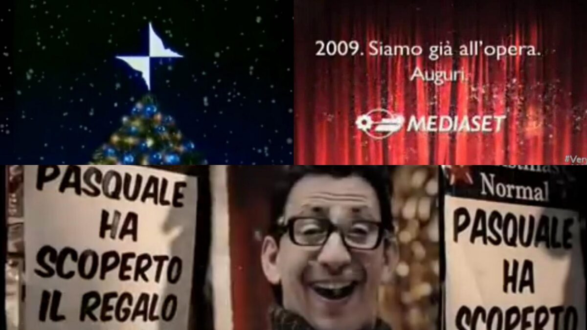 La storia degli auguri natalizi Rai, Mediaset e Sky: 2008 (VIDEO)