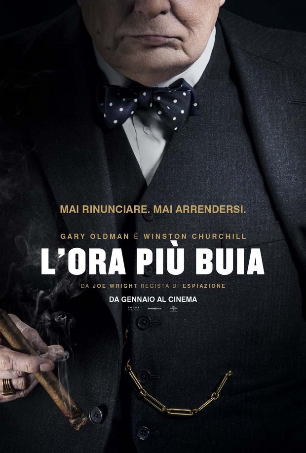 L’ora più buia: locandine italiane del film di Joe Wright