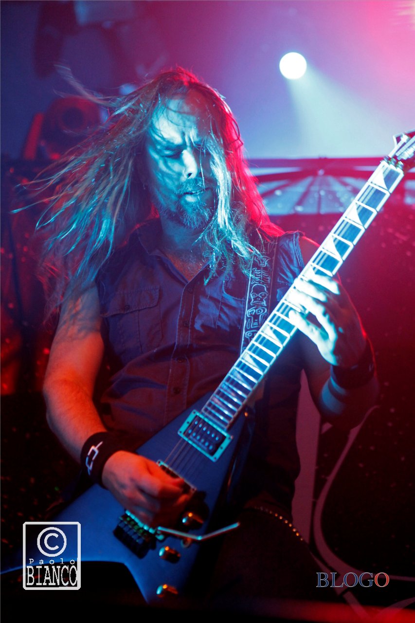 Insomnium foto concerto Live Club Trezzo, Headbangers Ball Tour Novembre 2017 – by Paolo Bianco