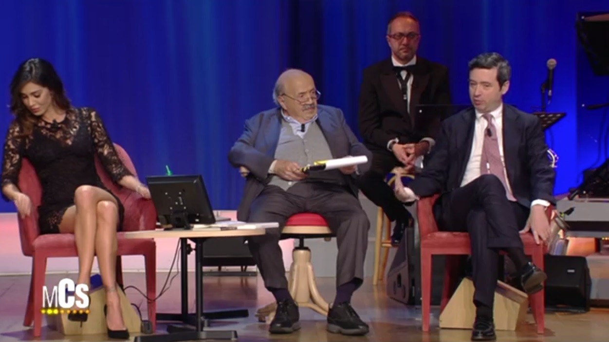 Maurizio Costanzo Show, Belen polemizza con Andrea Orlando: “Il mio video hot ancora in rete”