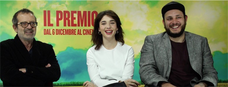 Il Premio, la nostra intervista video a Rocco Papaleo,  Matilda De Angelis e Marco Zitelli