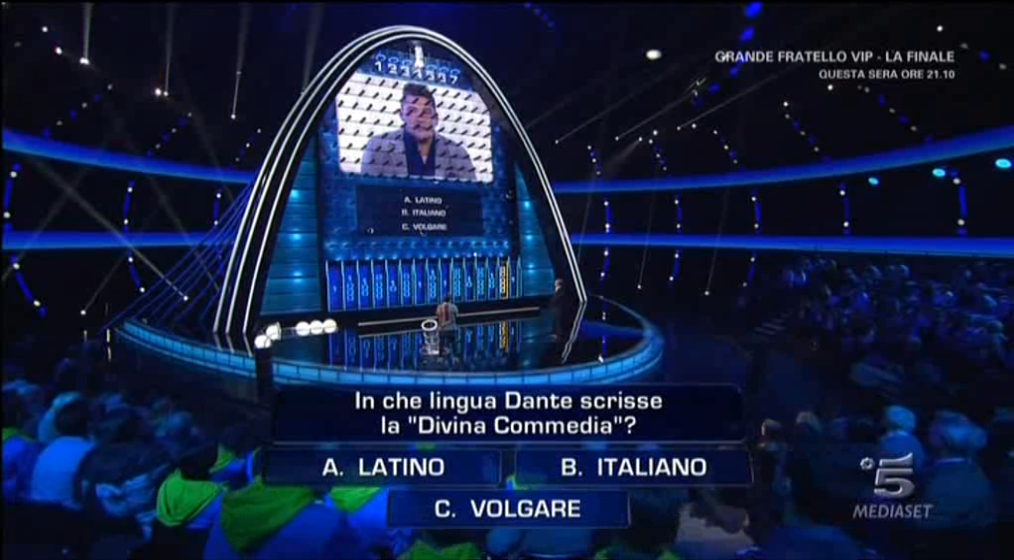 The Wall, errore sulla Divina Commedia scatena il pubblico su Twitter (Video)