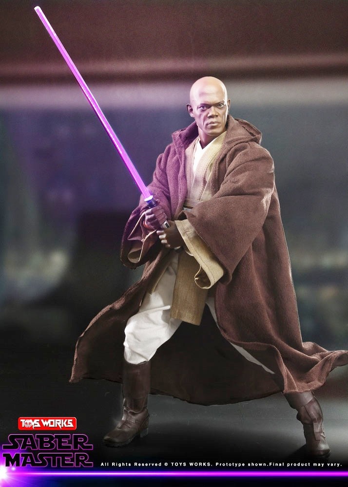 Star Wars: nuova action figure “Toys Works” del maestro Jedi Mace Windu