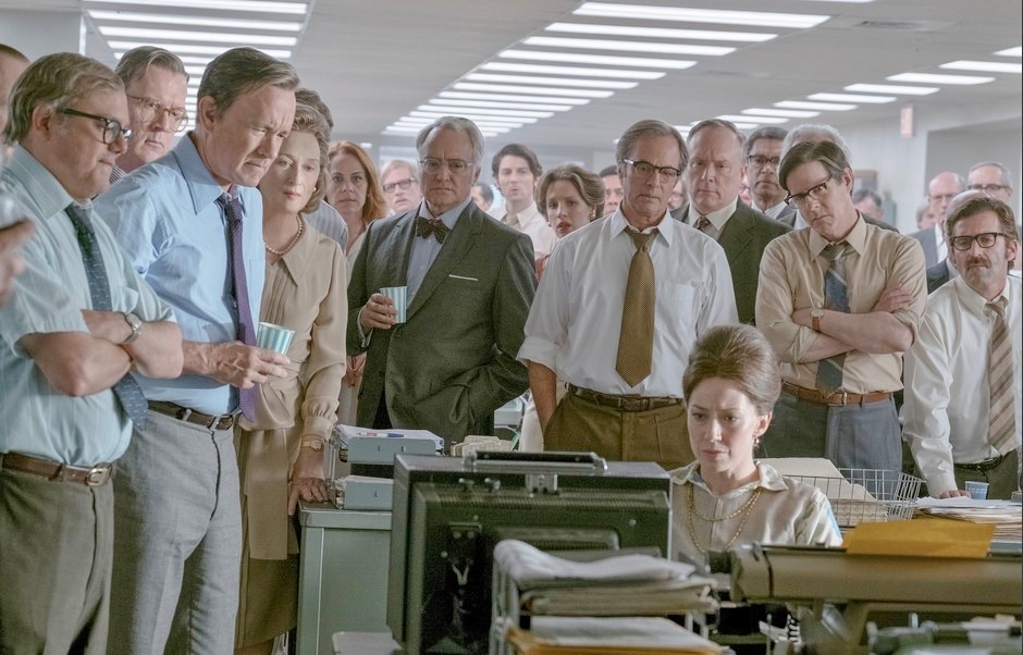 The Post: trailer italiano e poster del film di Steven Spielberg con Tom Hanks e Meryl Streep